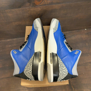 Jordan 3 Retro Varsity Royal Cement Size 13 (Pre-Owned) - Image 5