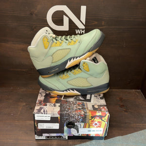 Jordan 5 Retro Jade Horizon Size 12 (Pre-Owned) - front