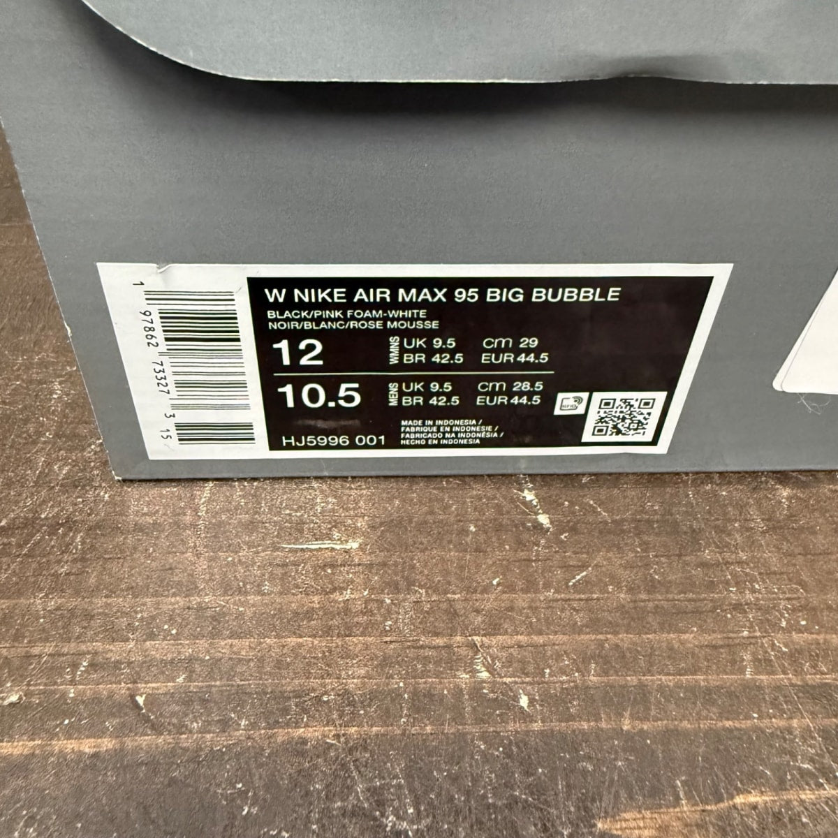 Nike Air Max 95 OG Big Bubble Pink Foam (Women's) - Image 7