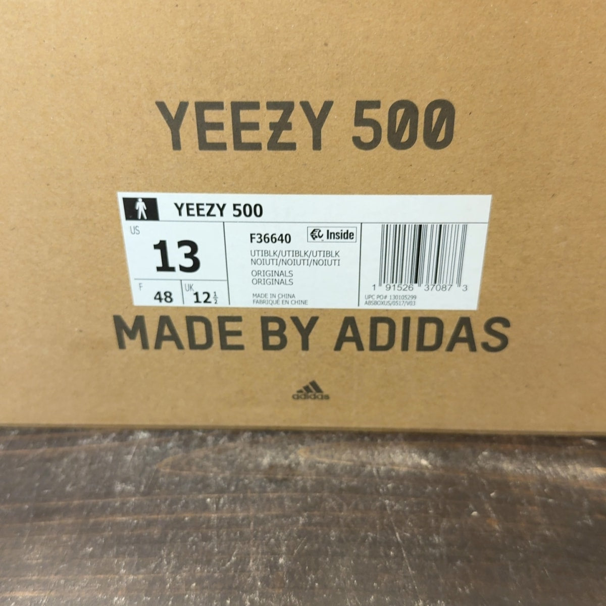 adidas Yeezy 500 Utility Black - Image 7