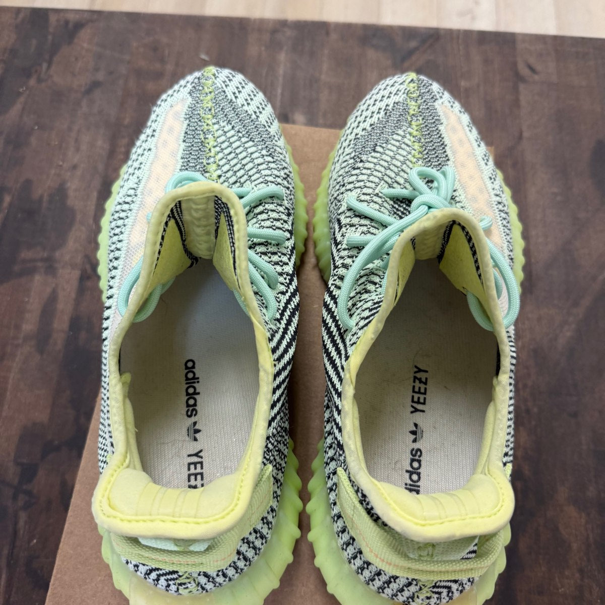 adidas Yeezy Boost 350 V2 Yeezreel (Non-Reflective) Size 12 (Pre-Owned) - Image 4