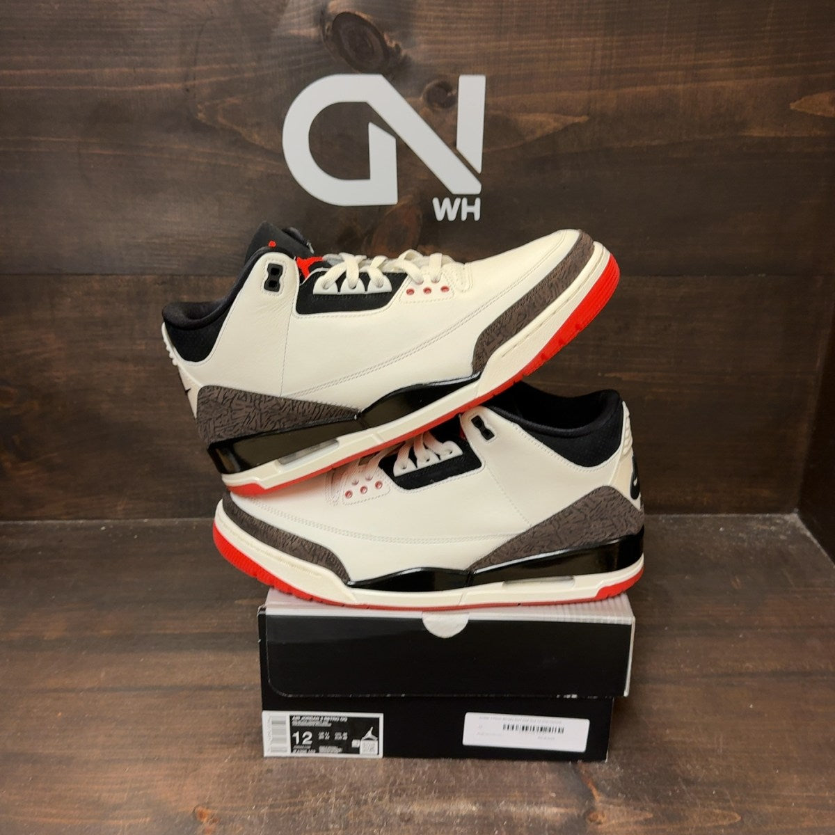 Jordan 3 Retro World's Best Dad - Image 1