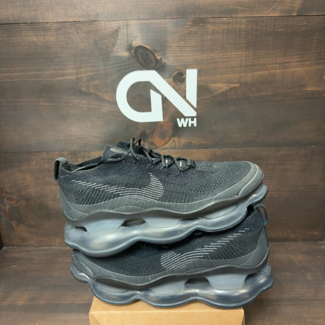 Nike Air Max Scorpion FK Triple Black (Women's) Size 12W (Pre-Owned) - Image 1