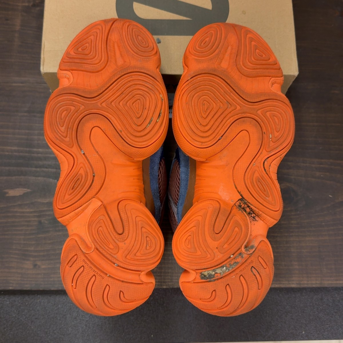 adidas Yeezy 500 High Tactile Orange Size 9.5 (Pre-Owned) - Image 8