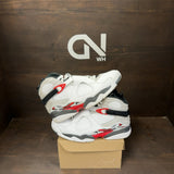 Jordan 8 Retro White True Red (2025) Size 8 (Pre-Owned) - Image 1