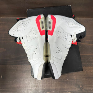 Jordan 6 Retro Infrared White (2014) (GS) - Image 3