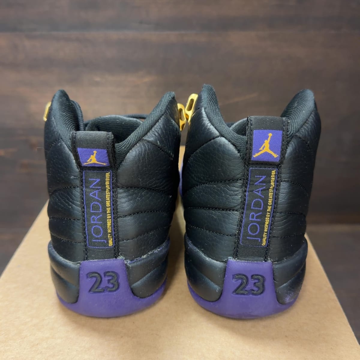 Jordan 12 Retro Field Purple (GS) Size 4.5Y (Pre-Owned) - aux