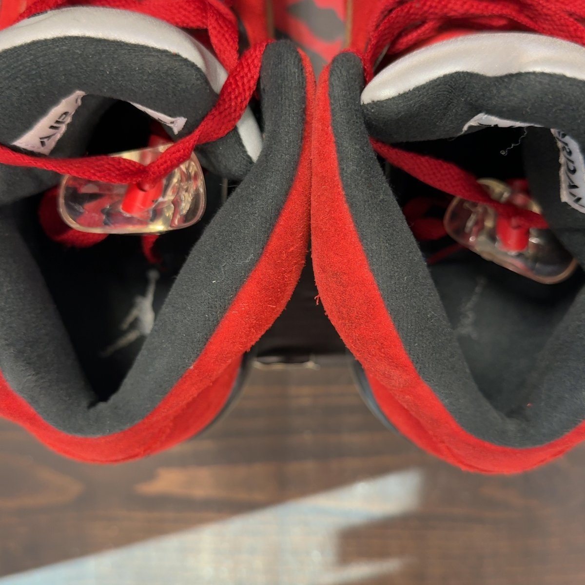 Jordan 5 Retro Raging Bull Red (2021) Size 11 (Pre-Owned) - aux