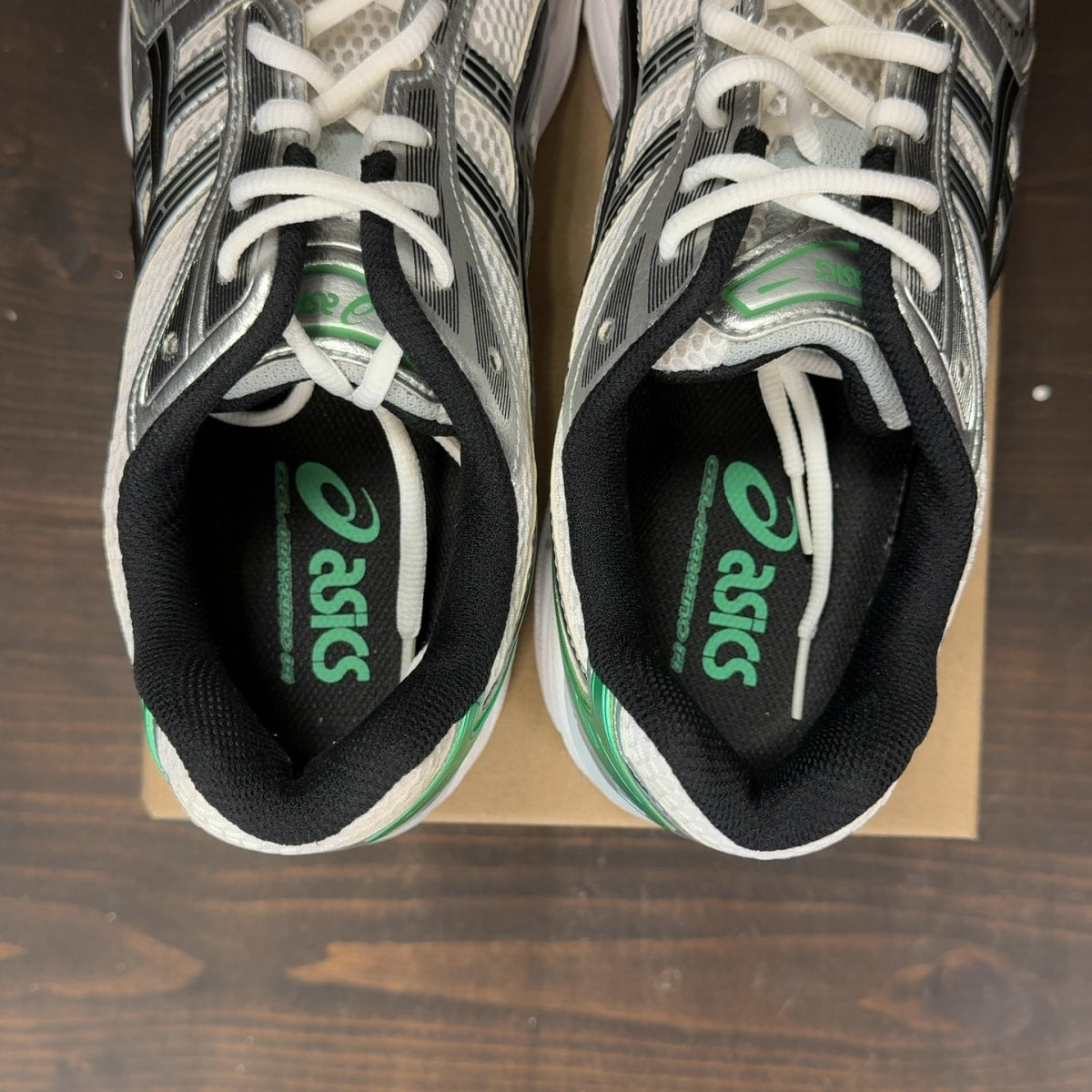 ASICS Gel-Kayano 14 White Malachite Green Size 11 (Pre-Owned) - Image 6