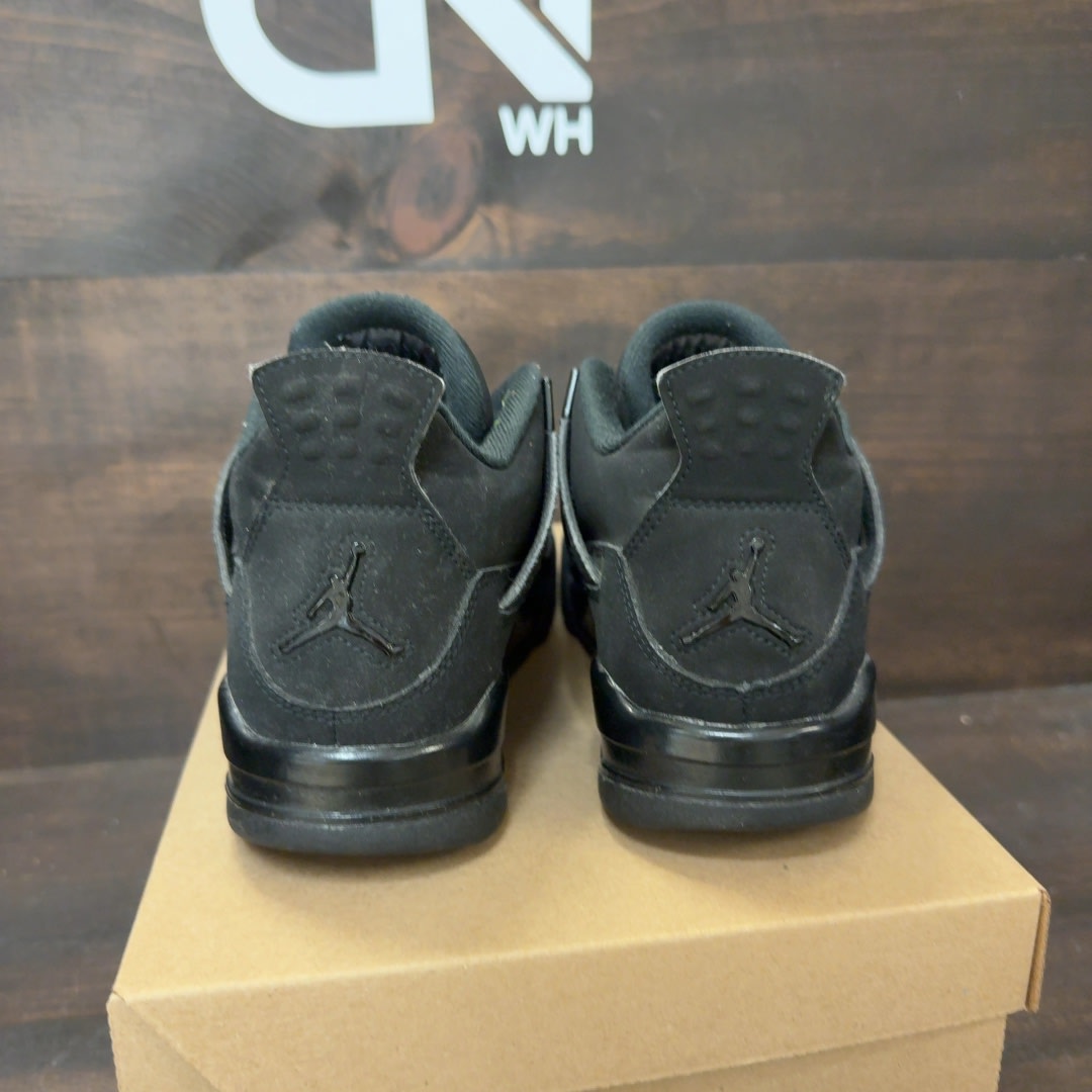 Jordan 4 Retro Black Cat (2020) (GS) Size 6.5Y (Pre-Owned) - Image 4
