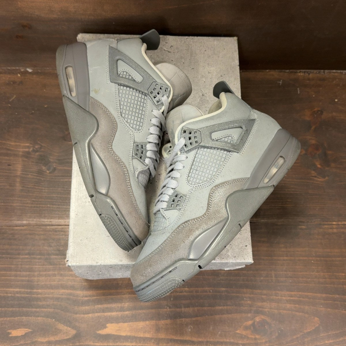 Jordan 4 Retro SE Paris Olympics Wet Cement - Image 2