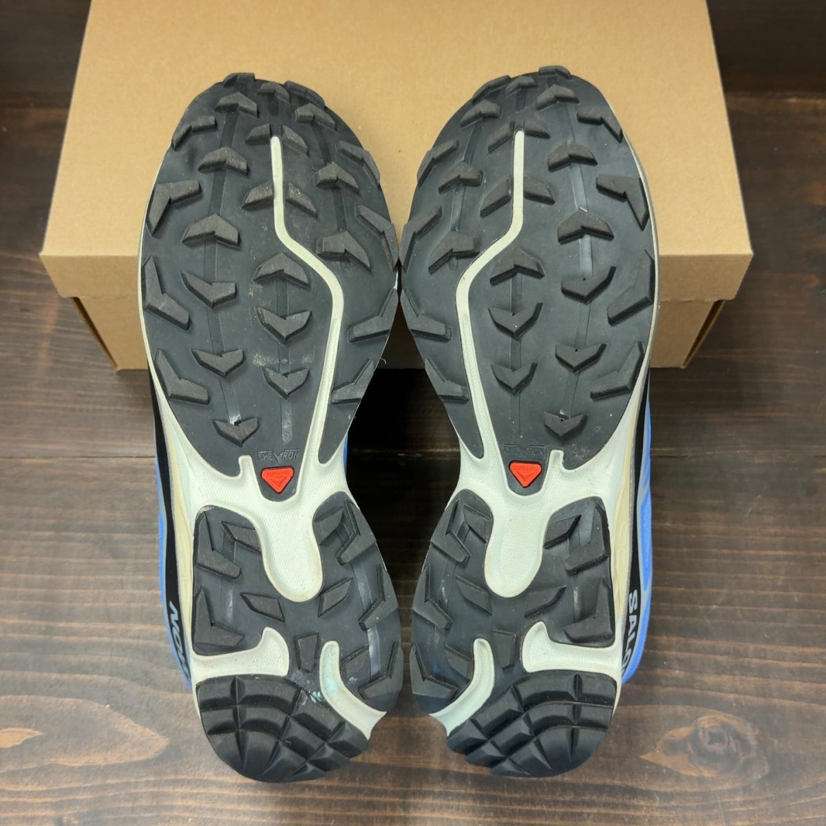 Salomon XT-6 Ultramarine Silver Black Size 12 (Pre-Owned) - Image 7