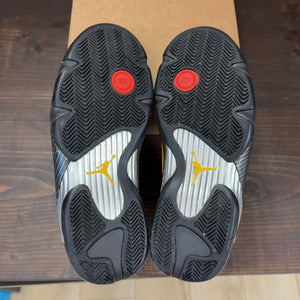 Jordan 14 Retro University Gold Size 8.5 (Pre-Owned) - Image 8