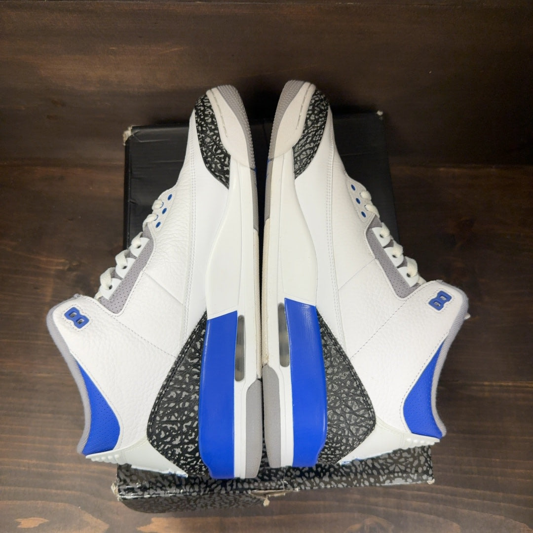 Jordan 3 Retro Racer Blue Size 14 (Pre-Owned)