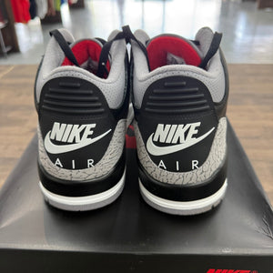 Jordan 3 Retro OG Black Cement (2024) Size 13 (Pre-Owned) - Image 3