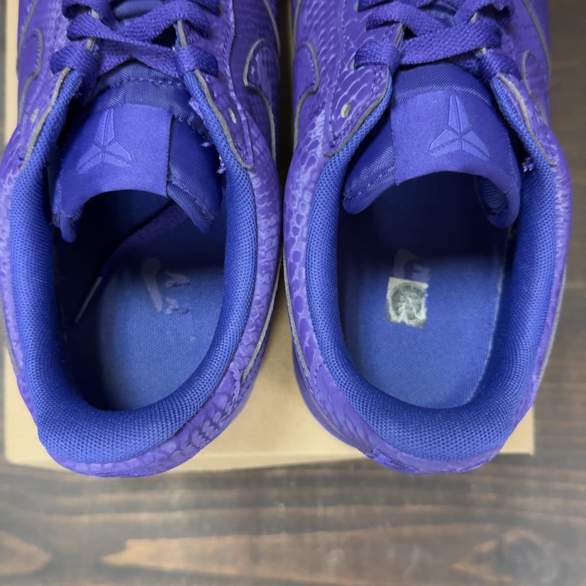 Nike Air Force 1 Low Kobe Bryant Court Purple Size 10.5 (Pre-Owned) - aux