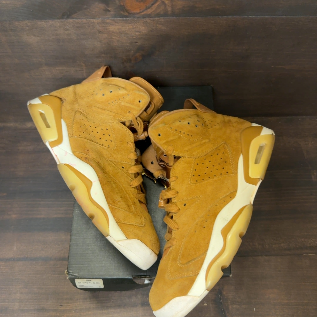 Jordan 6 Retro Wheat Size 10 (Pre-Owned) - Image 2