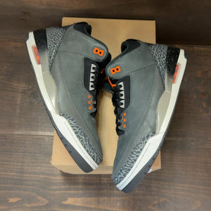 Jordan 3 Retro Fear Pack (2023) Size 12 (Pre-Owned) - back