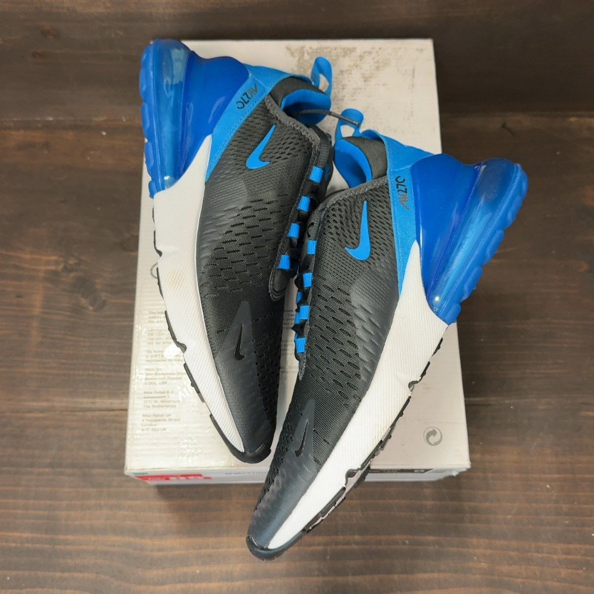 Nike Air Max 270 Anthracite Photo Blue - Image 2