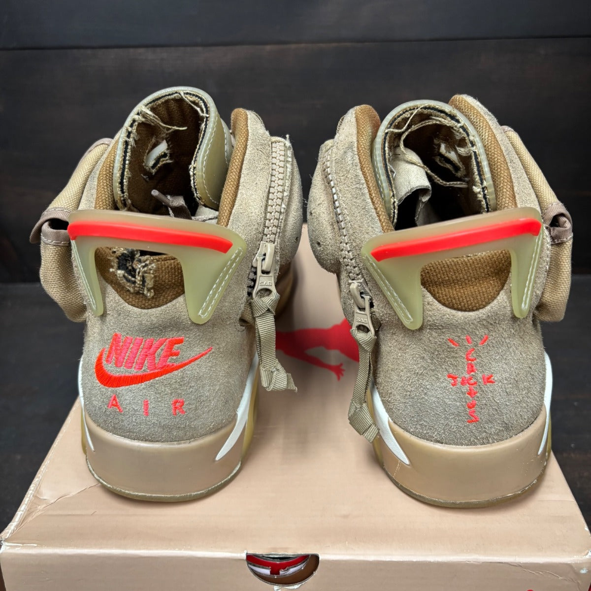 Jordan 6 Retro Travis Scott British Khaki - Image 5