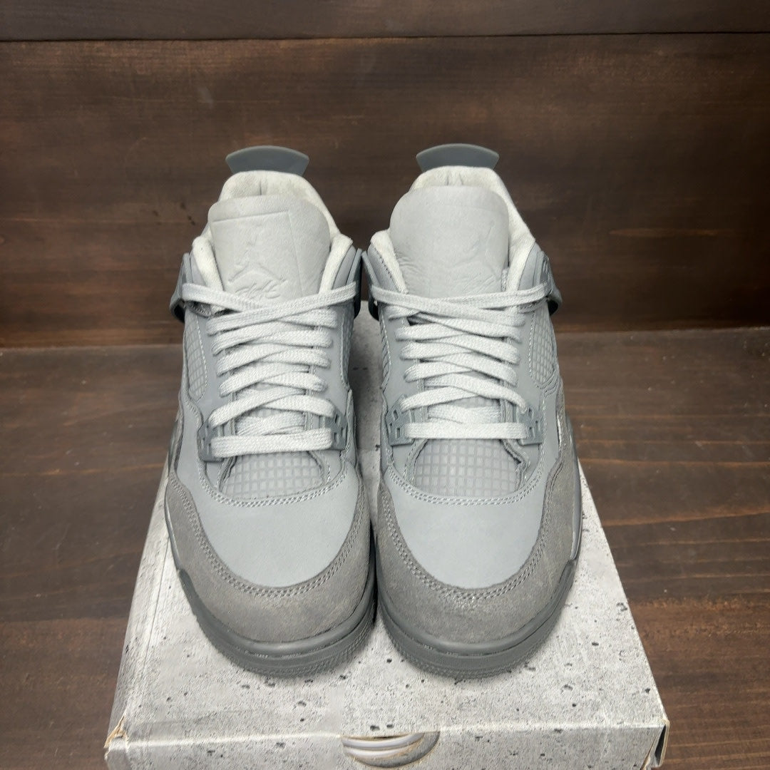 Jordan 4 Retro SE Paris Olympics Wet Cement (GS) - Image 3