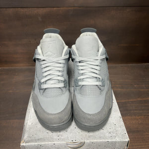 Jordan 4 Retro SE Paris Olympics Wet Cement (GS) - Image 3