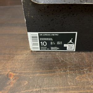 Jordan 4 Retro Red Cement Size 10 (Pre-Owned)
