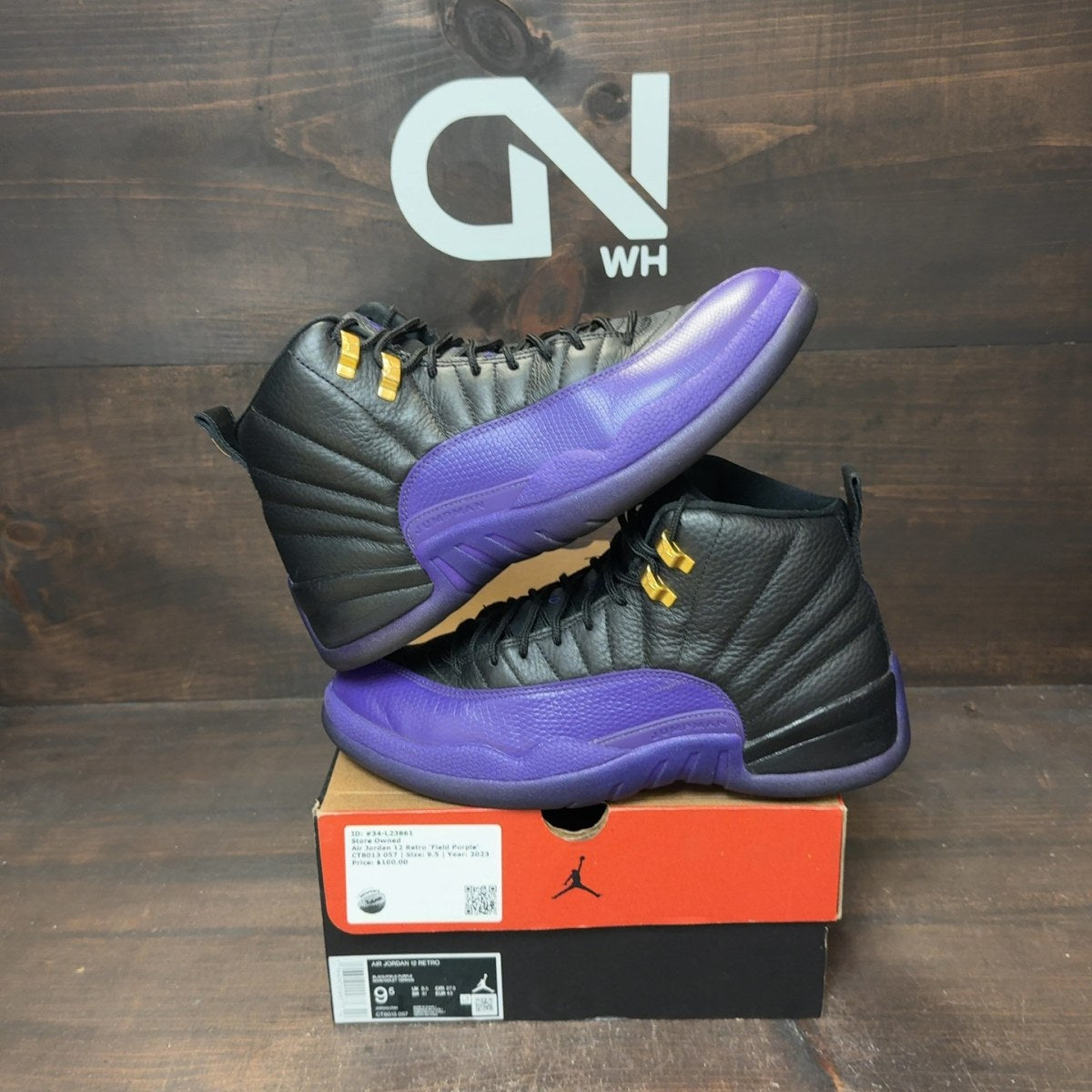 Jordan 12 Retro Field Purple - Image 1