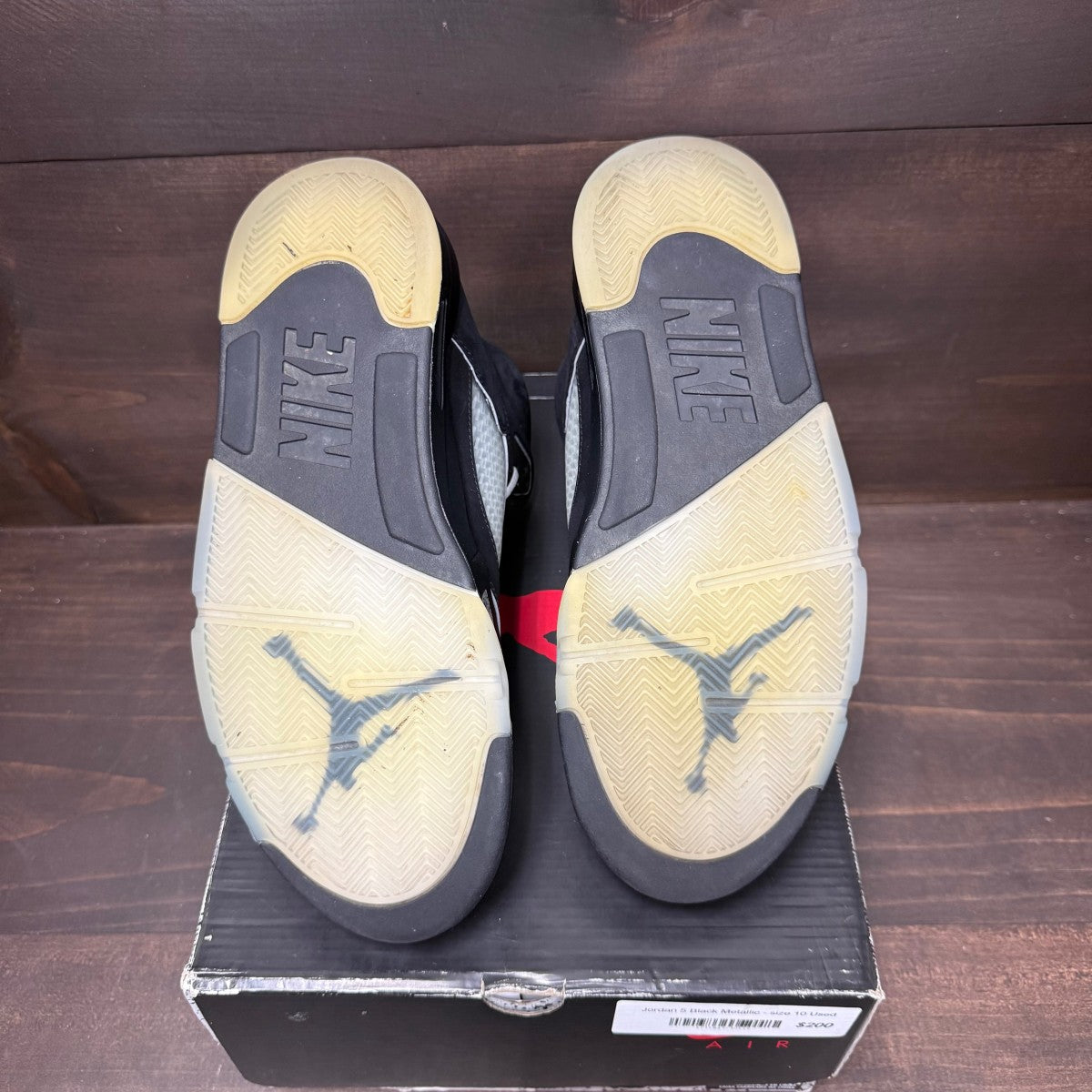 Jordan 5 Retro OG Black Metallic Reimagined - Image 6