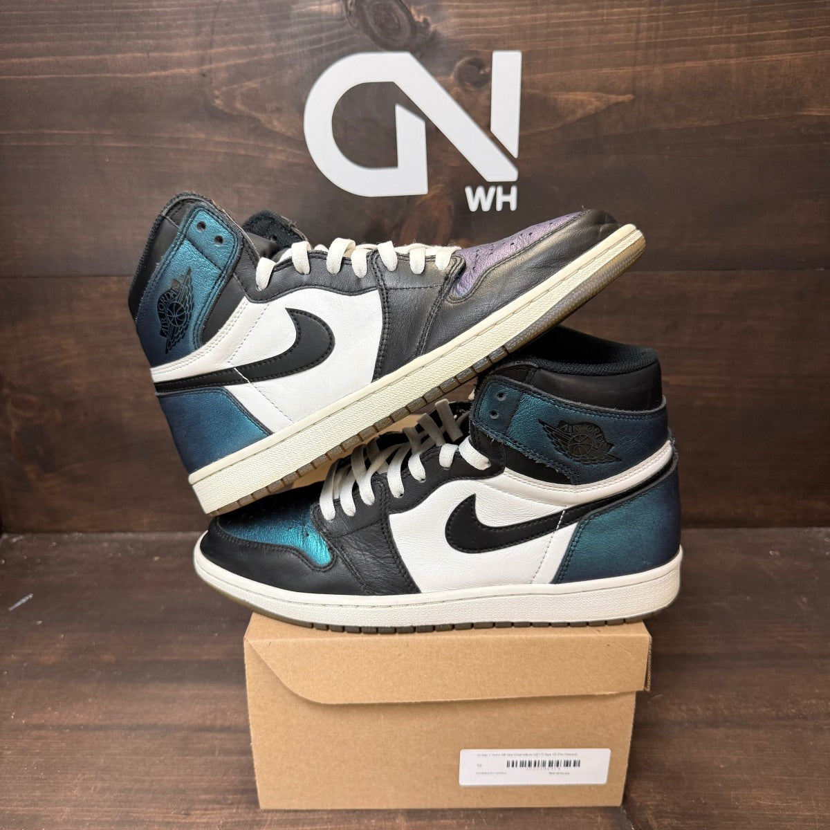 Jordan 1 Retro All-Star Chameleon (2017) Size 10 (Pre-Owned) - Image 1