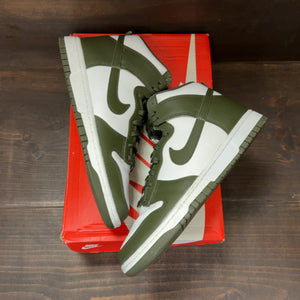 Nike Dunk High Retro Cargo Khaki (2021) Size 9 (Pre-Owned) - back