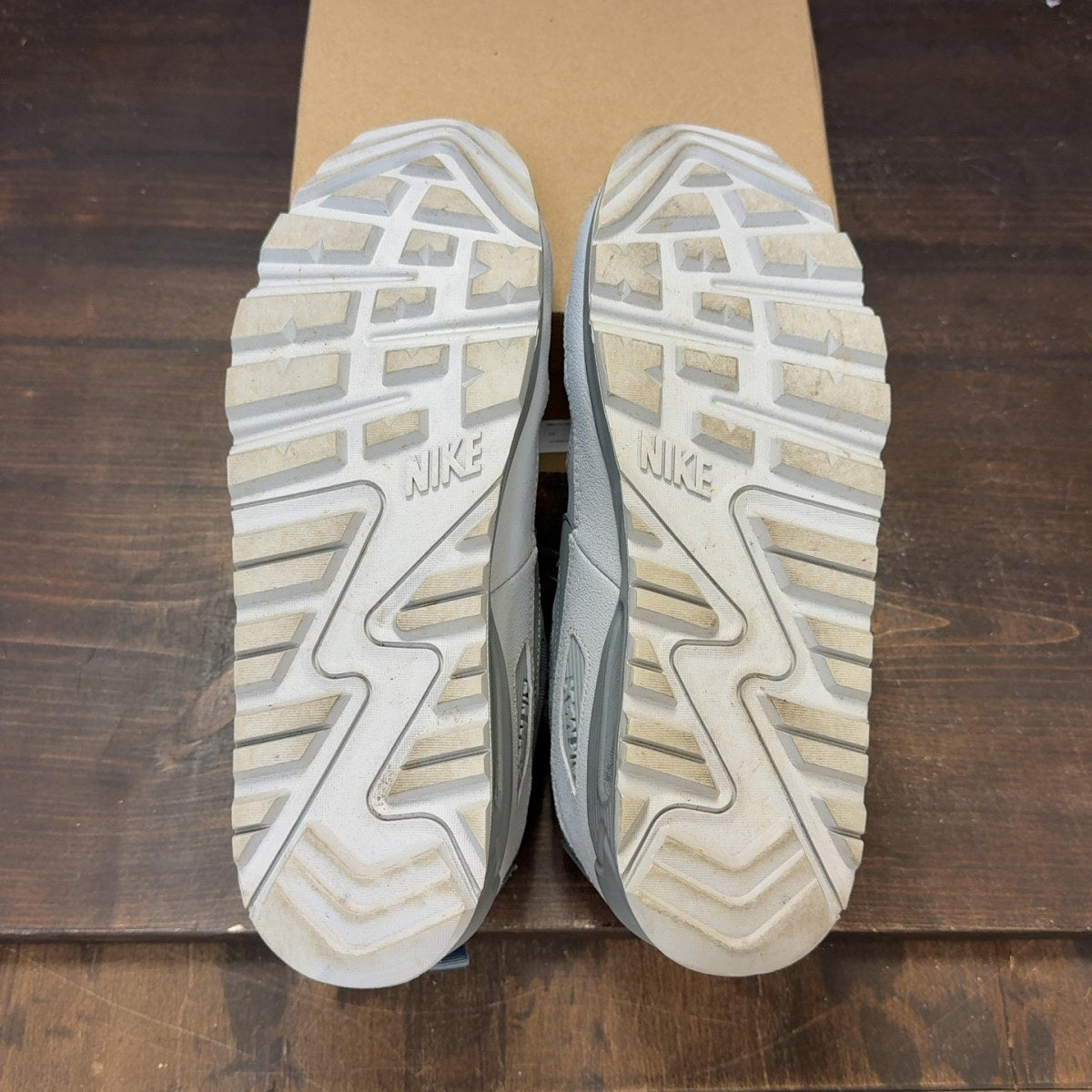 Nike Air Max 90 Surplus Wolf Grey Pink Salt Size 12 (Pre-Owned) - Image 8
