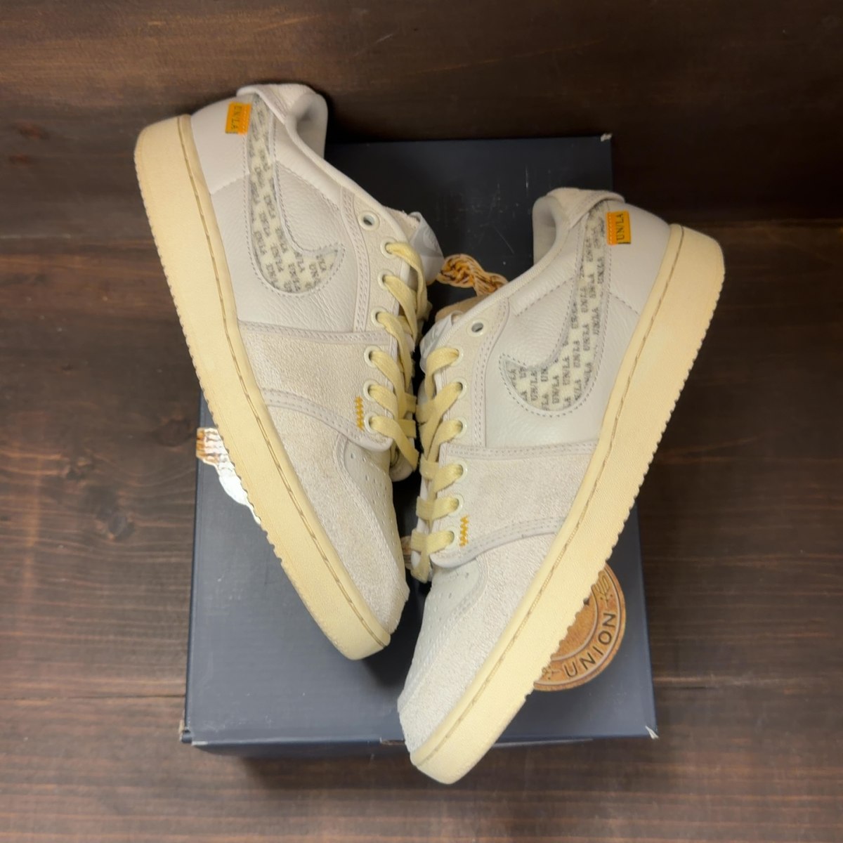 Jordan 1 Retro AJKO Low SP Union Sail Leather - Image 2