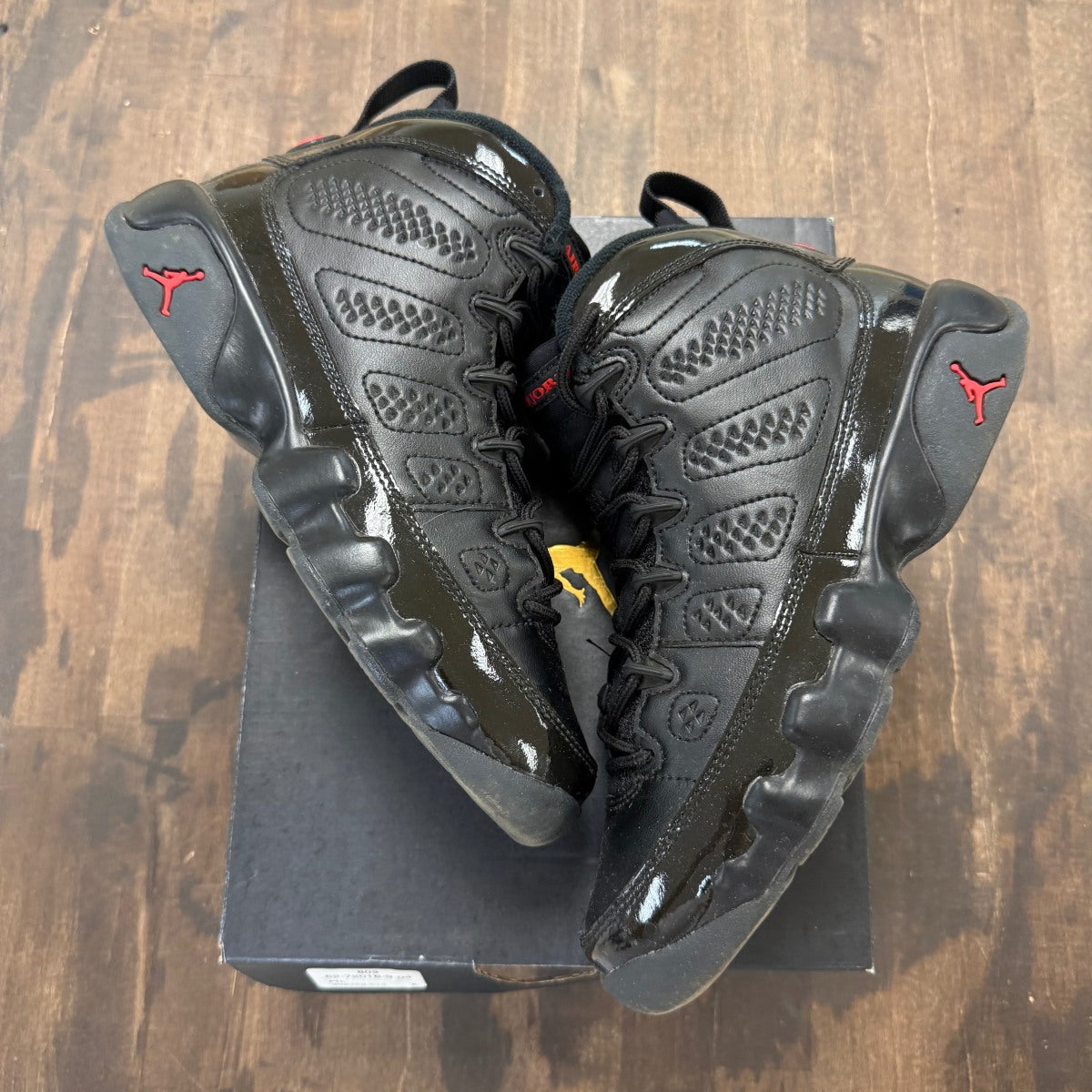 Jordan 9 Retro Bred Patent (GS) - Image 1
