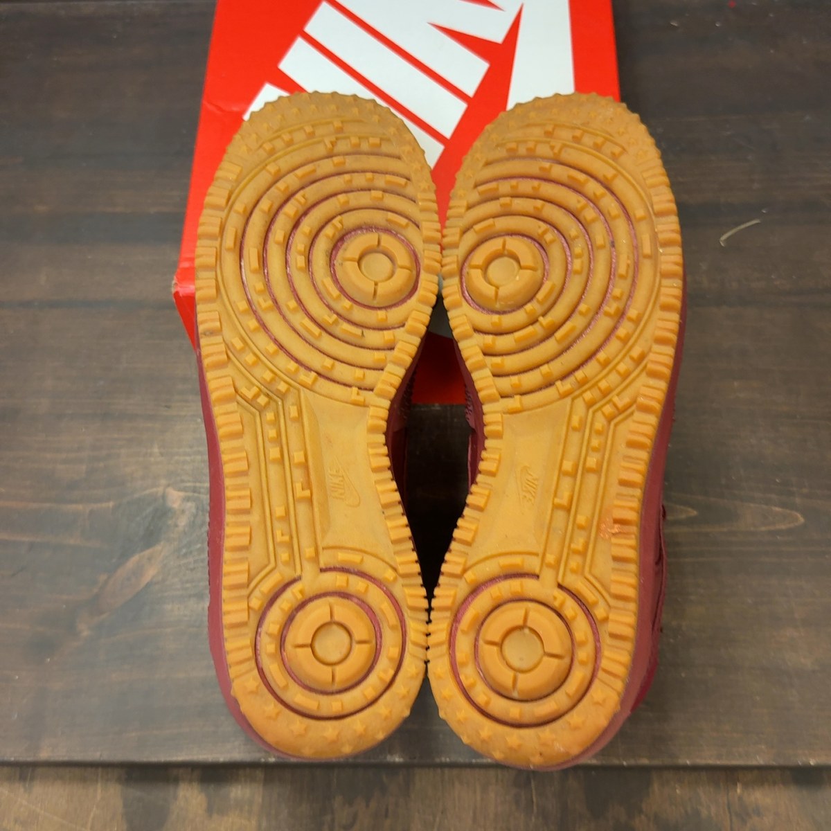 Nike Lunar Force 1 Duckboot Team Red Gum Size 10.5 (Pre-Owned) - Image 6