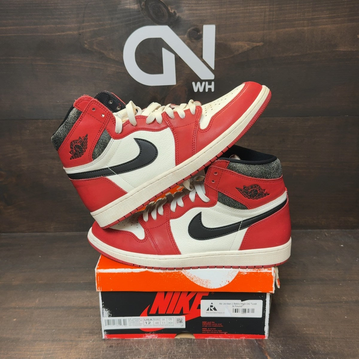 Jordan 1 Retro High OG Chicago Lost and Found - Image 1
