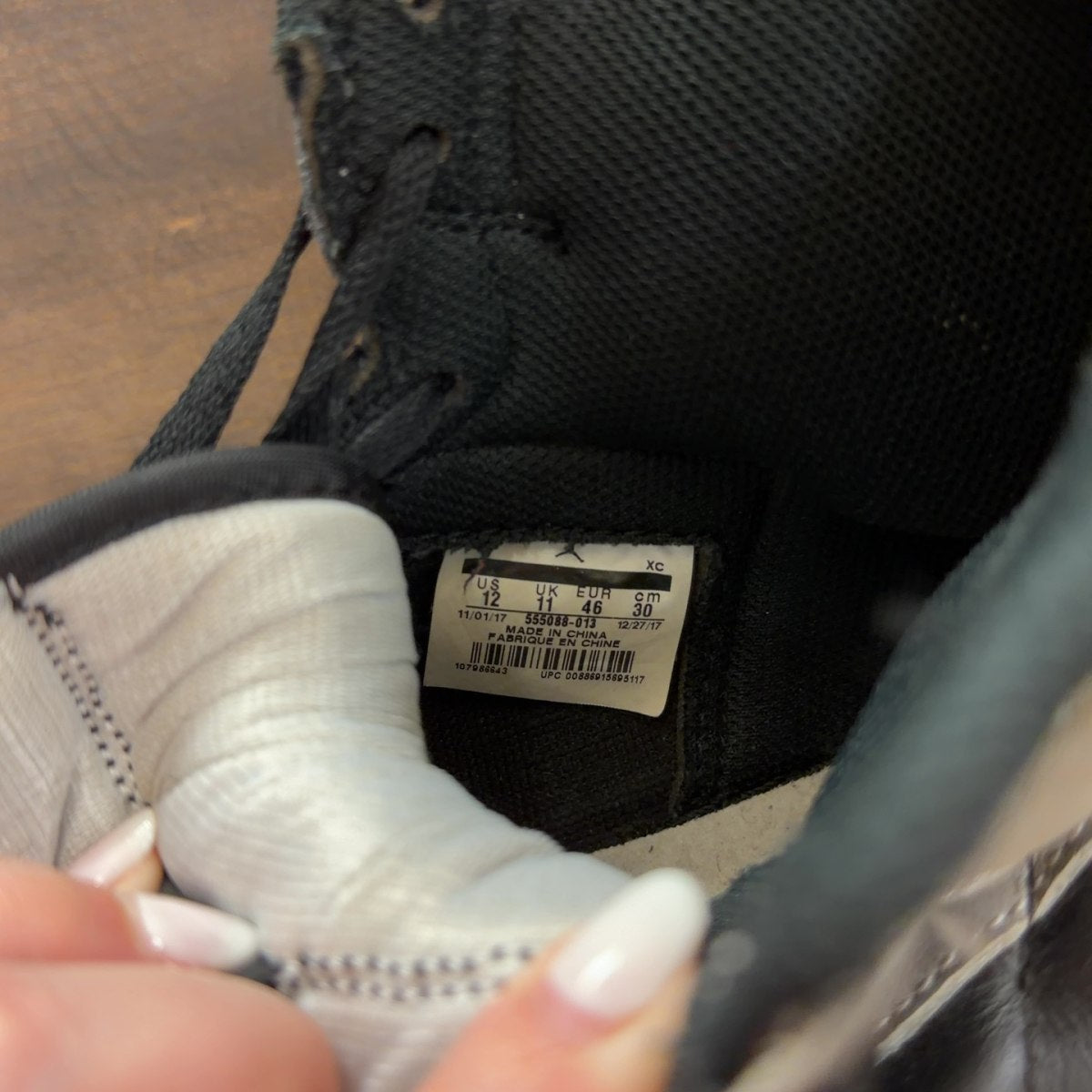 Jordan 1 Retro High Shadow (2018) Size 12 (Pre-Owned) - Image 7