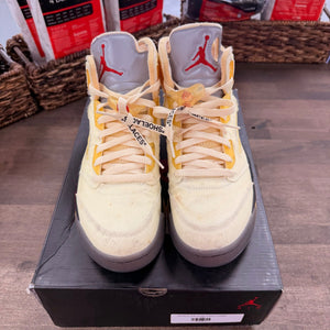 Jordan 5 Retro Off-White Sail - Image 2