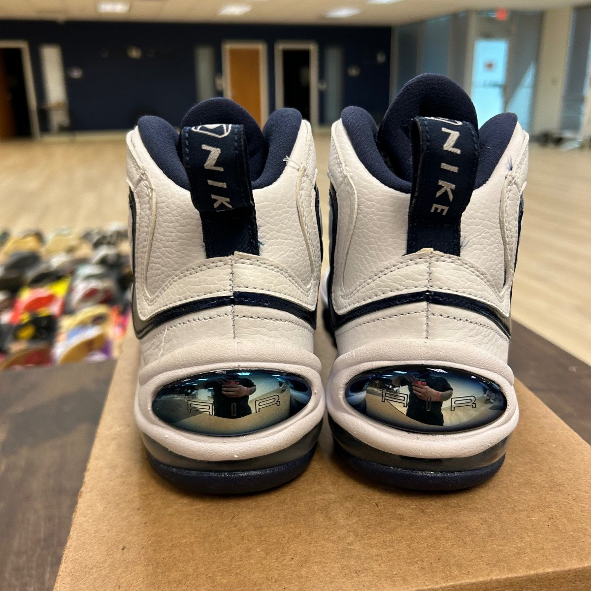 Nike Air Total Max Uptempo Midnight Navy Size 9 (Pre-Owned) - Image 4