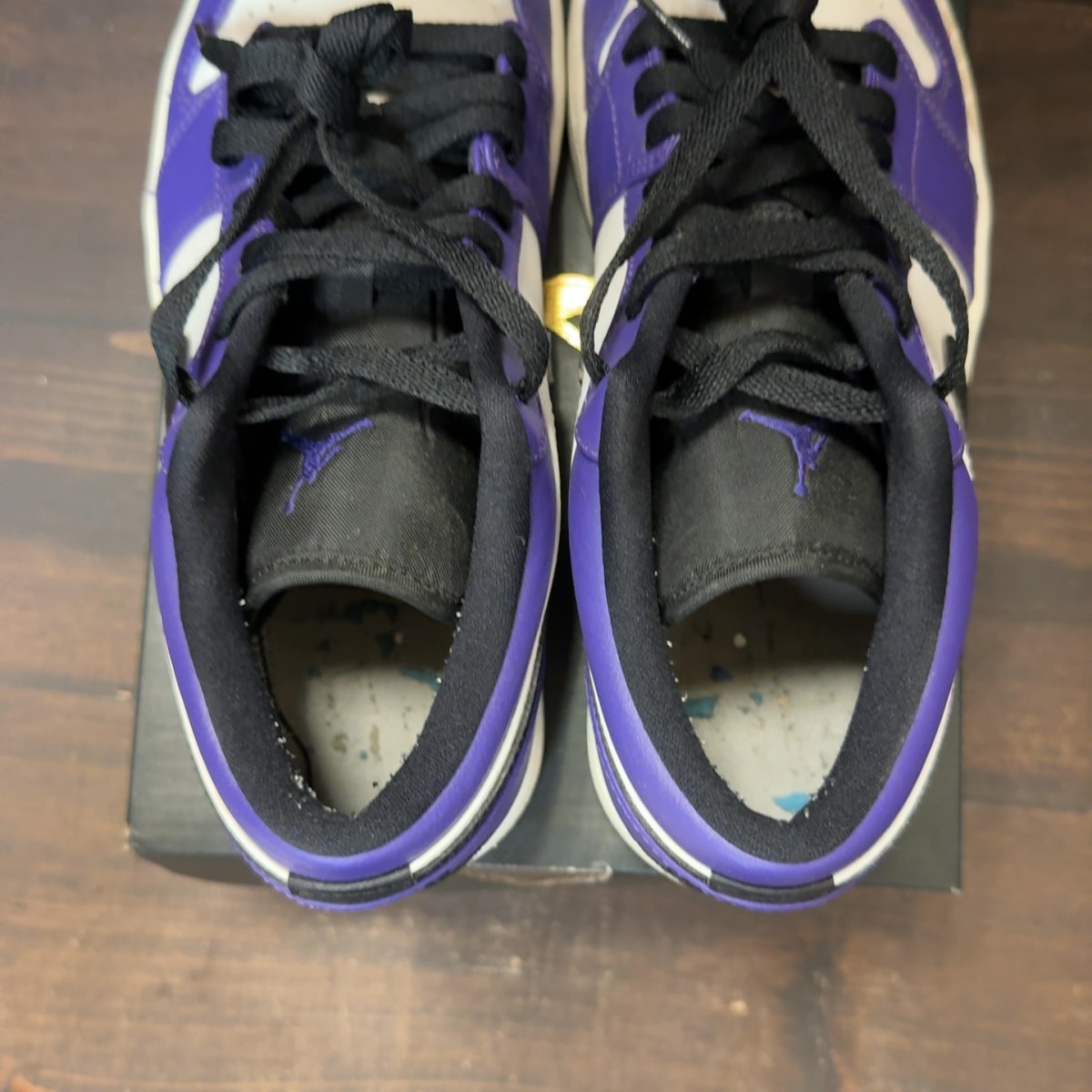 Jordan 1 Low Court Purple White - Image 5