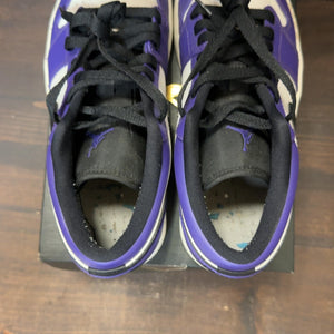 Jordan 1 Low Court Purple White - Image 5