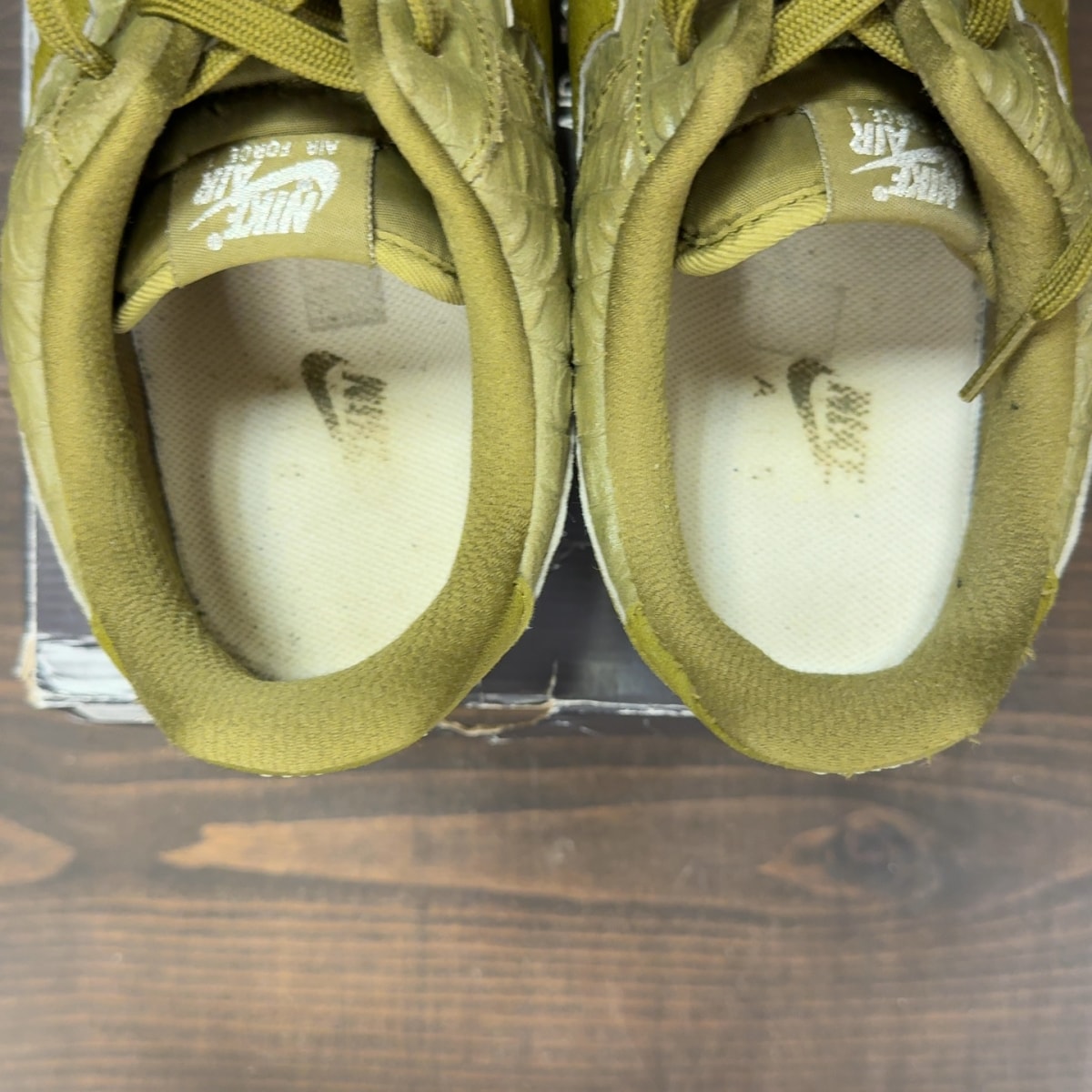 Nike Air Force 1 Low Militia Green Size 14 (Pre-Owned) - Image 6