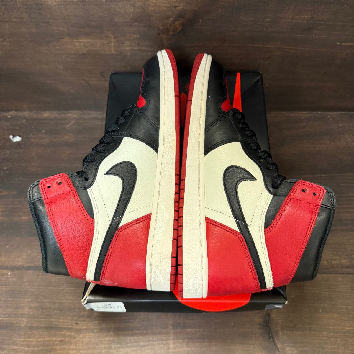 Jordan 1 Retro High Bred Toe - Image 4