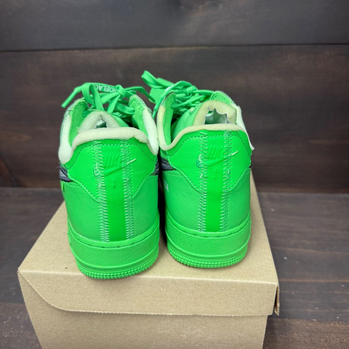 Nike Air Force 1 Low Off-White Brooklyn Size 10 (Pre-Owned) - Image 5