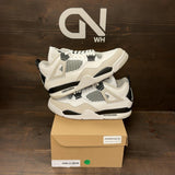 Jordan 4 Retro Military Black Size 9.5 (Pre-Owned) - Image 1