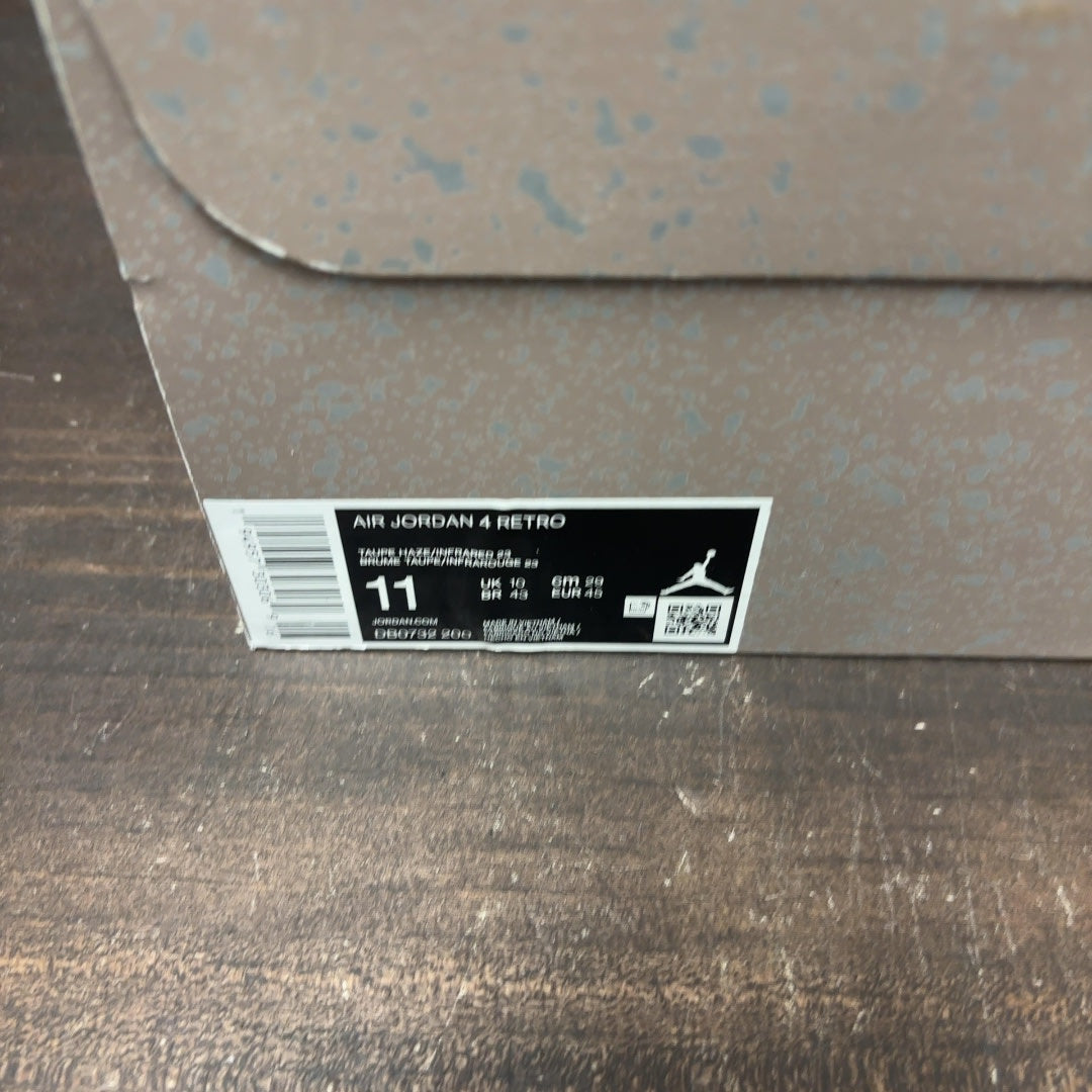 Jordan 4 Retro Taupe Haze Size 11 (Pre-Owned)