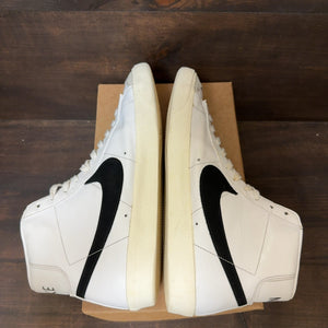 Nike Blazer Mid 77 Vintage White Black Size 13 (Pre-Owned) - Image 6