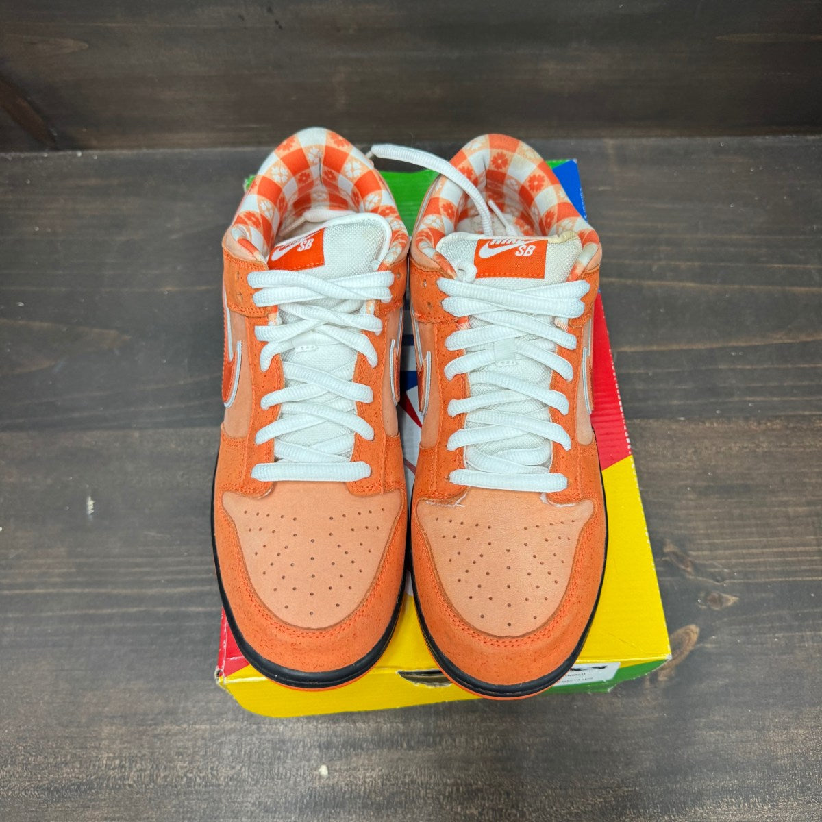 Nike SB Dunk Low Concepts Orange Lobster Size 10.5 (Pre-Owned) - Image 3
