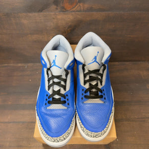 Jordan 3 Retro Varsity Royal Cement Size 11.5 (Pre-Owned) - Image 3