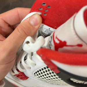 Jordan 4 Retro Fire Red (2020) Size 9 (Pre-Owned) - aux